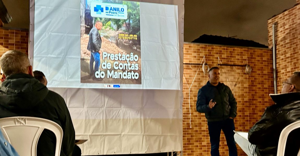 Vereador Danilo lança revista de “Prestação de Contas” de seu mandato.