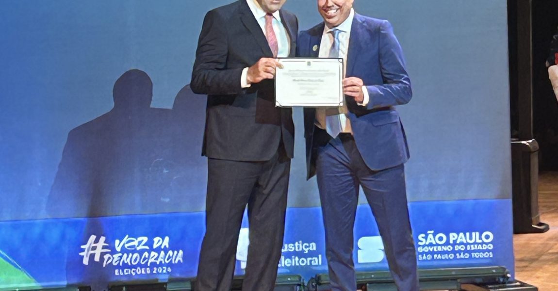 Justiça Eleitoral diploma eleitas e eleitos no pleito municipal de São Paulo